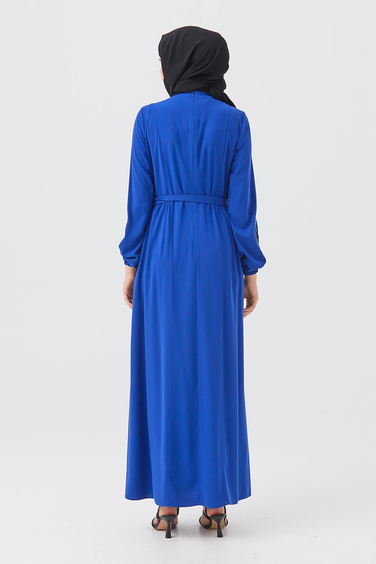 Doque Dress-Sax color