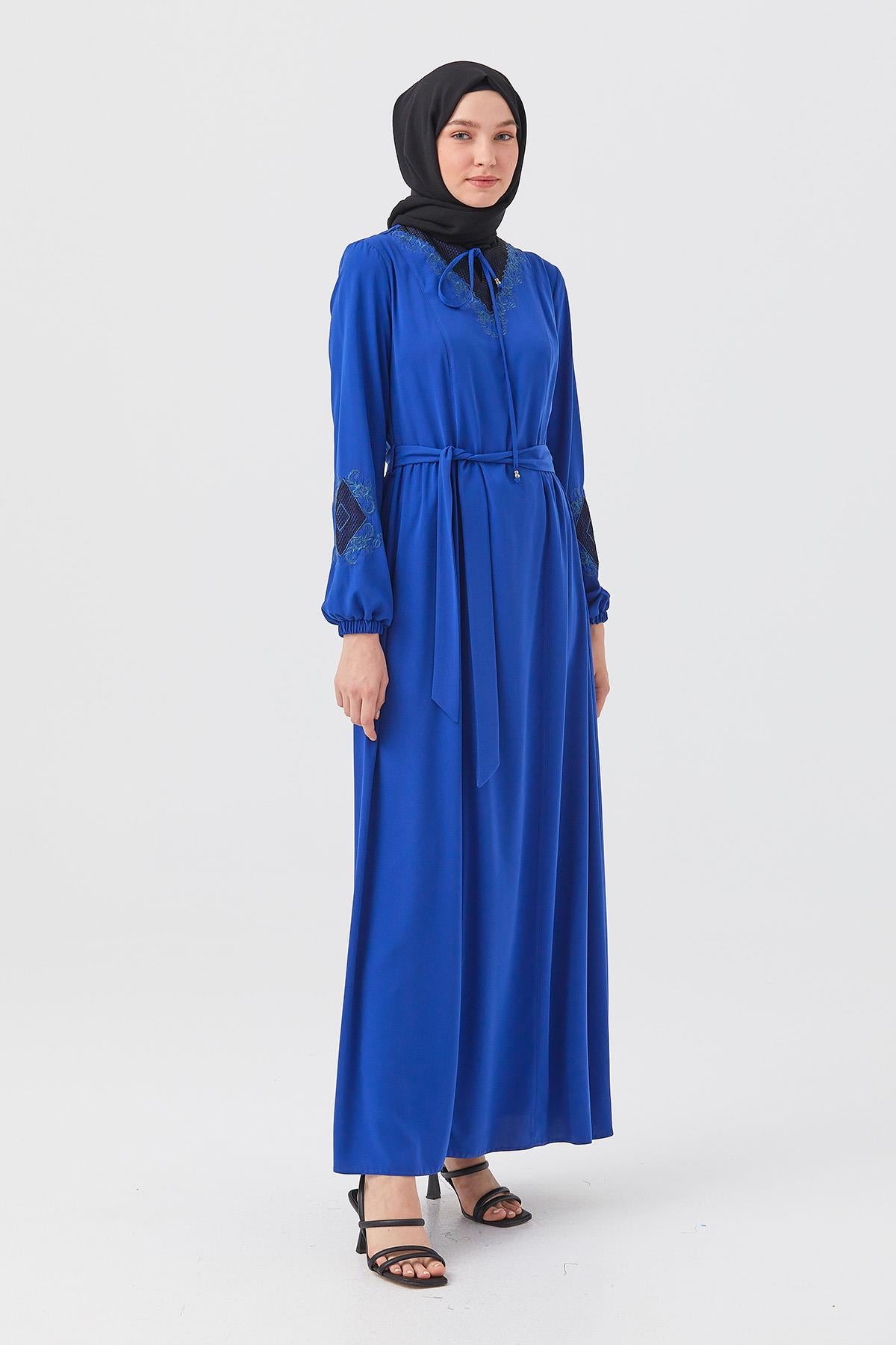 Doque Dress-Sax color
