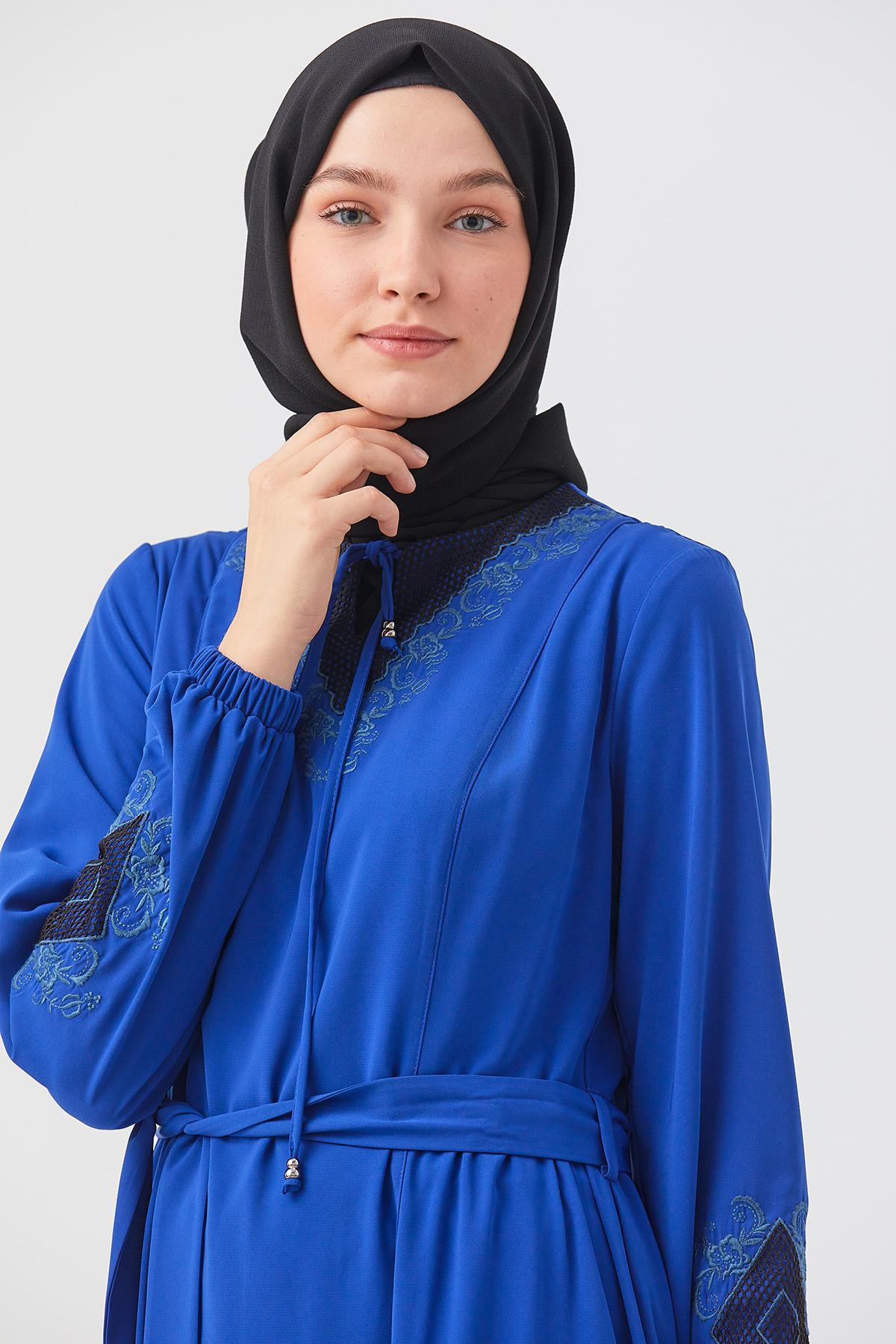 Doque Dress-Sax color