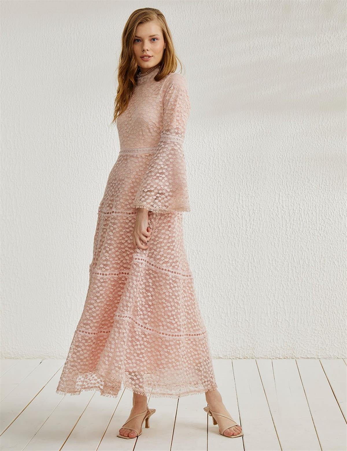 Kayra Dress-Powder