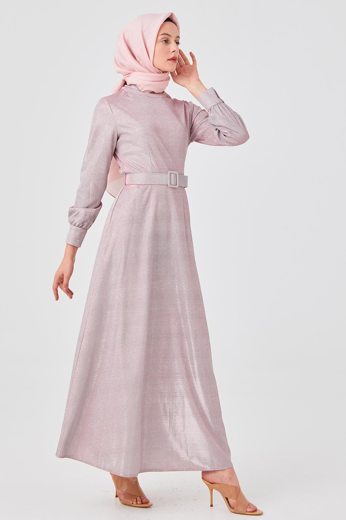 Doque Evening Dress-Pink DO-B21-63043