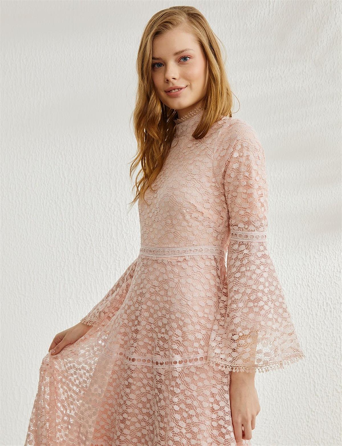 Kayra Dress-Powder