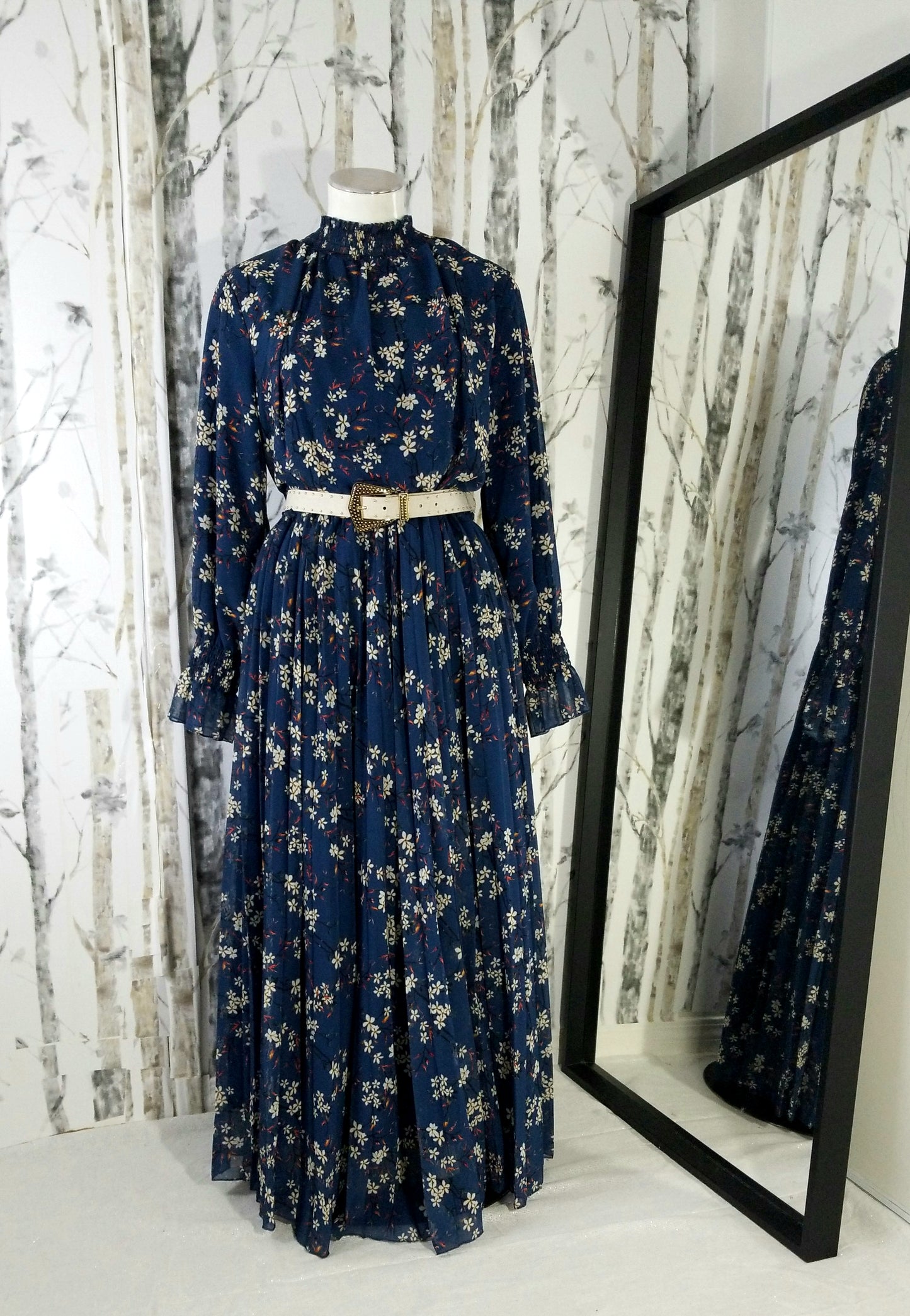 Long floral dress