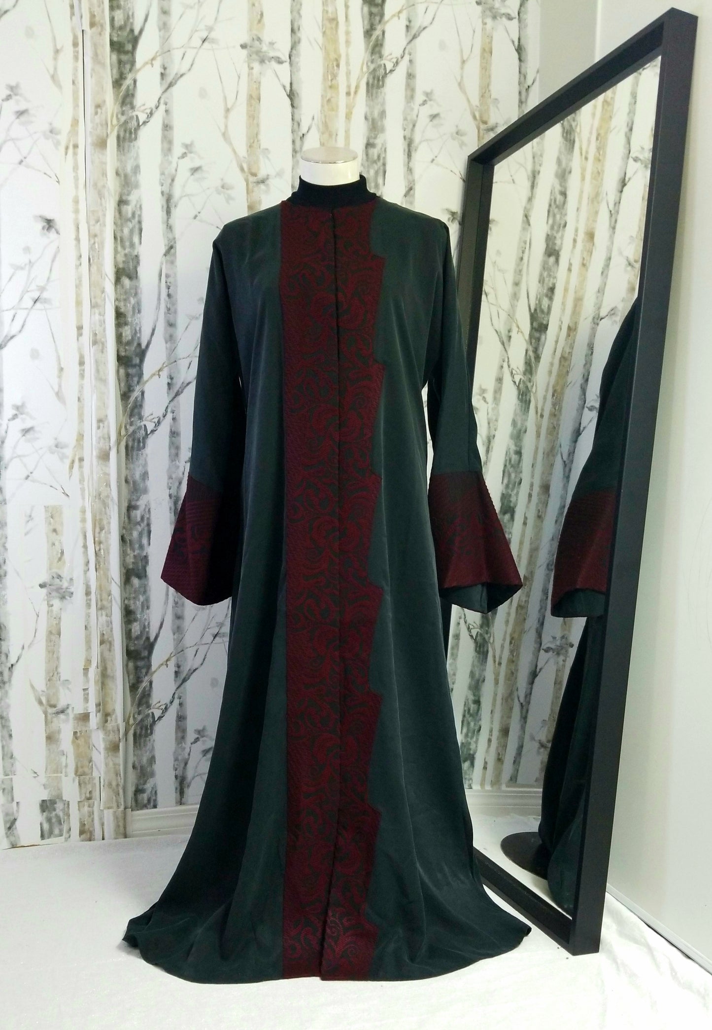 Abaya with shawl