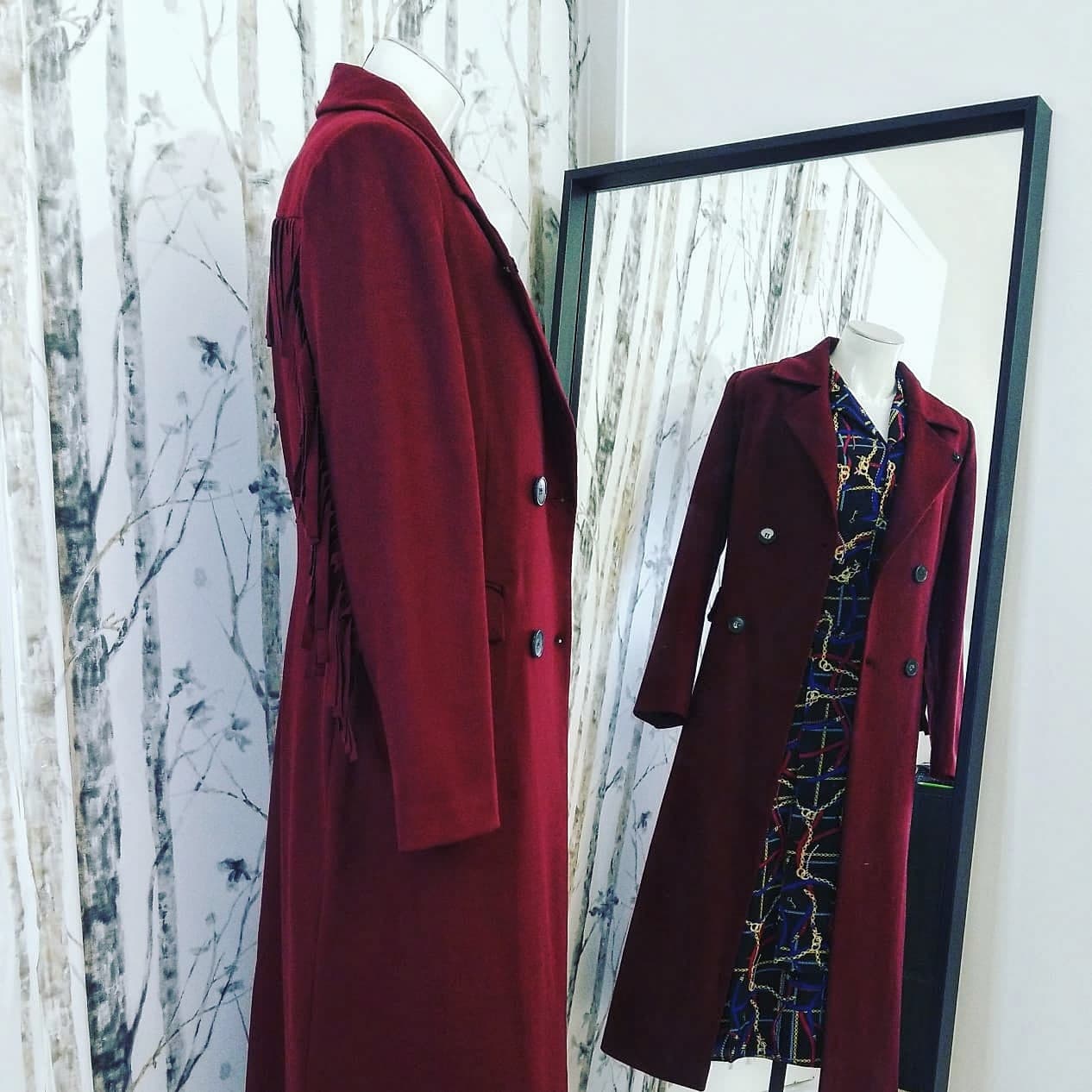 Long Beautiful Detailed Coat
