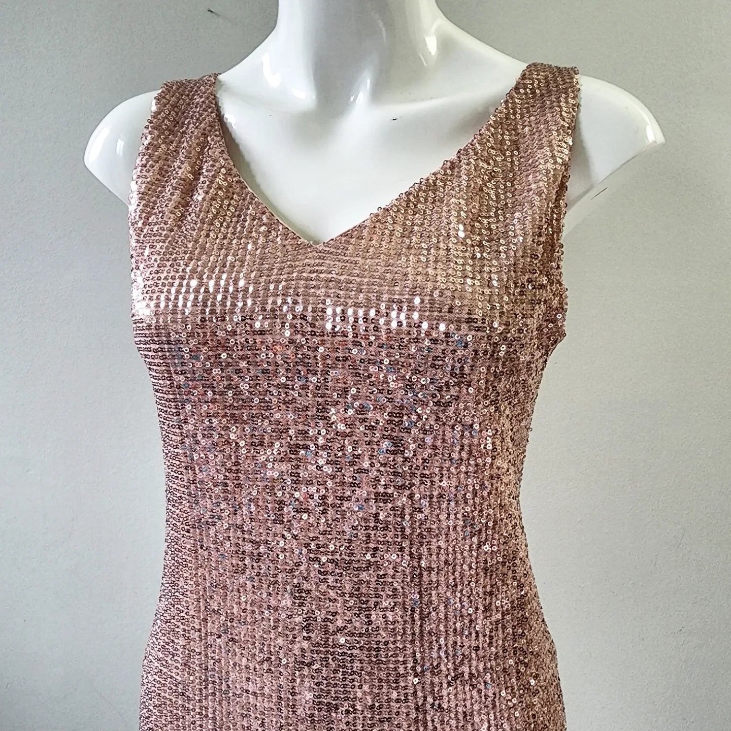 KAYRA sequin midi dress