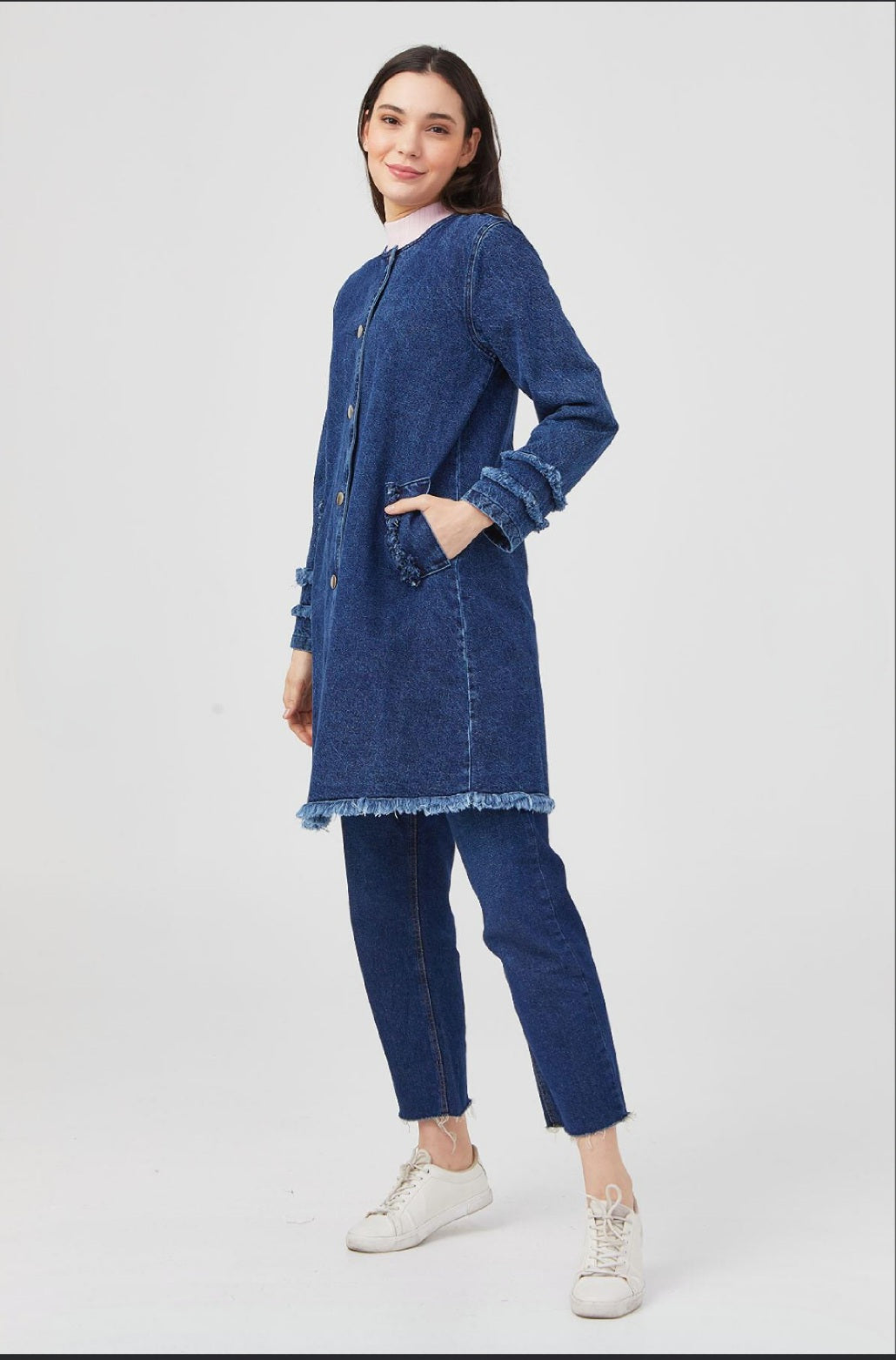 Nassah Jeans Jacket Blue