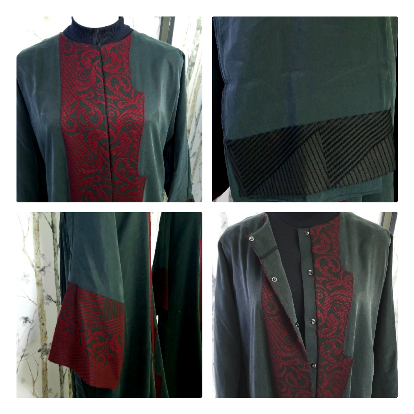 Abaya with shawl