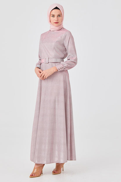 Doque Evening Dress-Pink DO-B21-63043